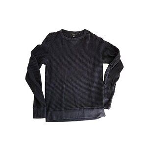 Faded Black Men's Diesel Thermal Shirt - Size Large